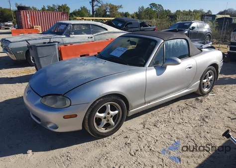 2002 Mazda Mx-5 Miata Cloth/Ls/Se z USA, uszkodzony, nr VIN JM1NB353820232806